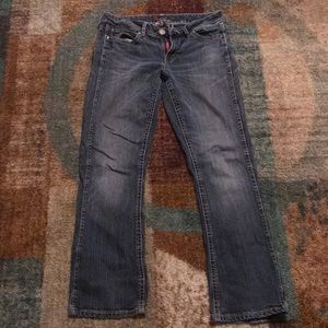 Distressed Wrangler Jeans